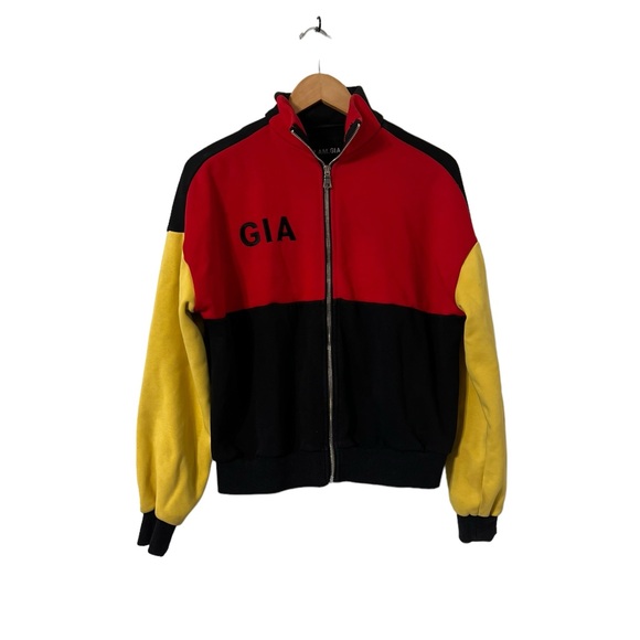 I.AM.GIA Blaster Colorblock Half Zip Sweatshirt Jacket Pullover Sweater - Picture 7 of 8